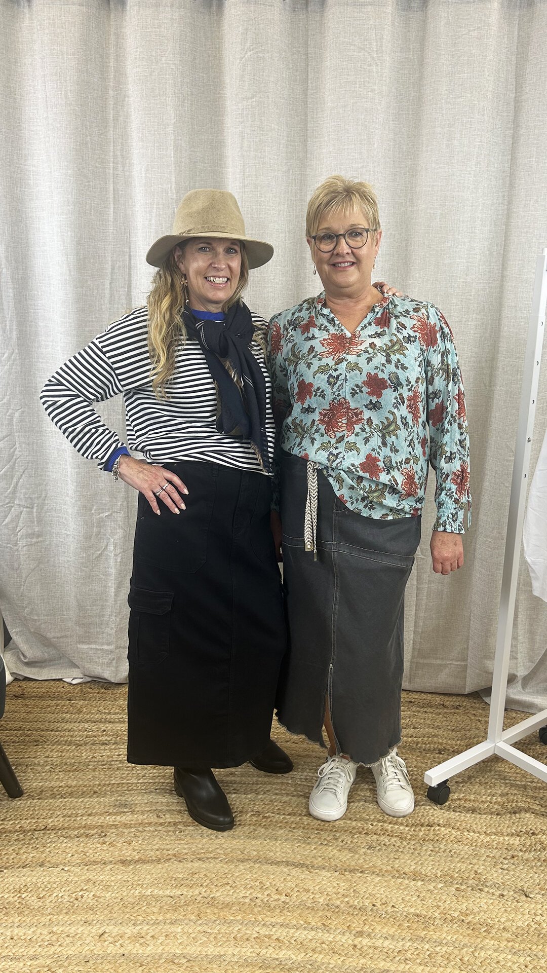 style items clothing on different bodies